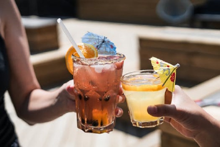 Drinks på en sommerdag